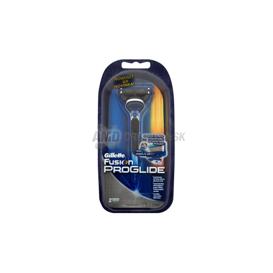 GILLETTE FUSION PROGLIDE MANUAL STROJČEK + 2 NÁHRADNÉ HLAVICE