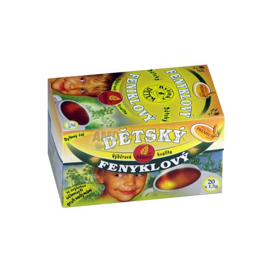 BYLINNÝ ČAJ DETSKÝ S FENIKLOM 30 GR