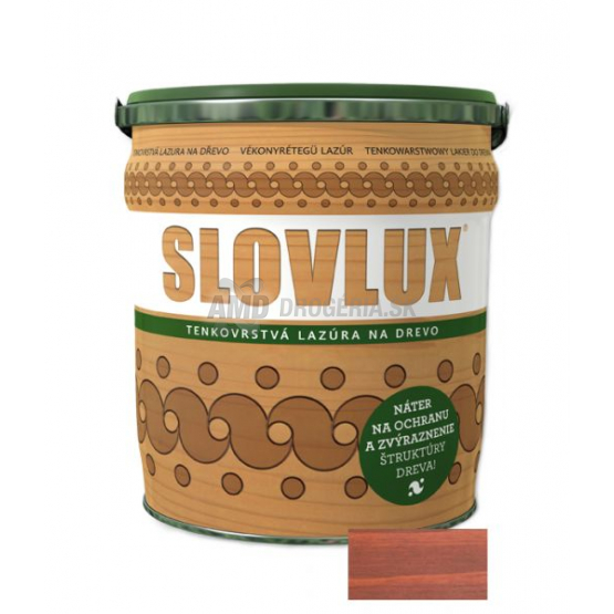 SLOVLUX B TENKOVRSTVÁ LAZÚRA 0080 MAHAGÓN 0,7L