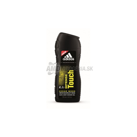 ADIDAS MEN INTENSE TOUCH 2 V 1 SPRCHOVÝ GÉL 250 ML