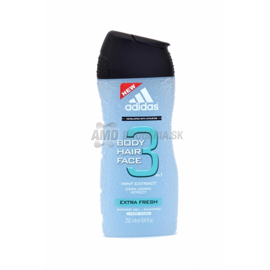 ADIDAS ACTION 3 EXTRA FRESH MEN SPRCHOVÝ GÉL 250 ML