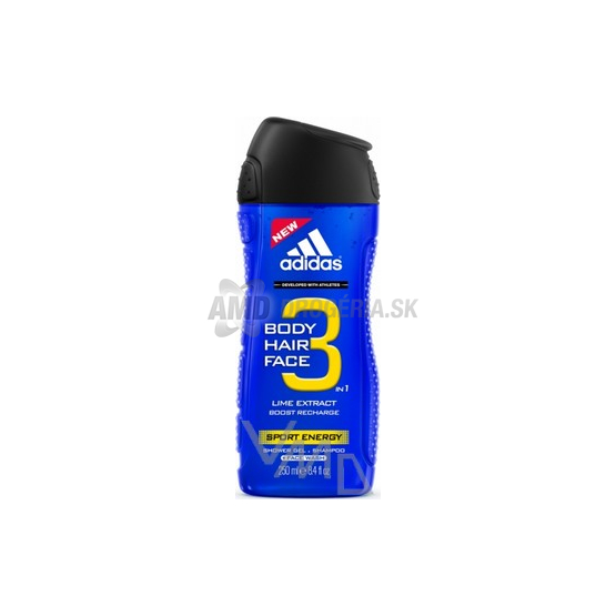 ADIDAS ACTION 3 SPORT ENERGY MEN SPRCHOVÝ GÉL 250 ML
