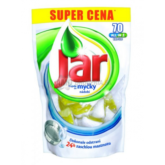 JAR TABLETY DO UMYVAČKY RIADU CITRÓN 70 KS