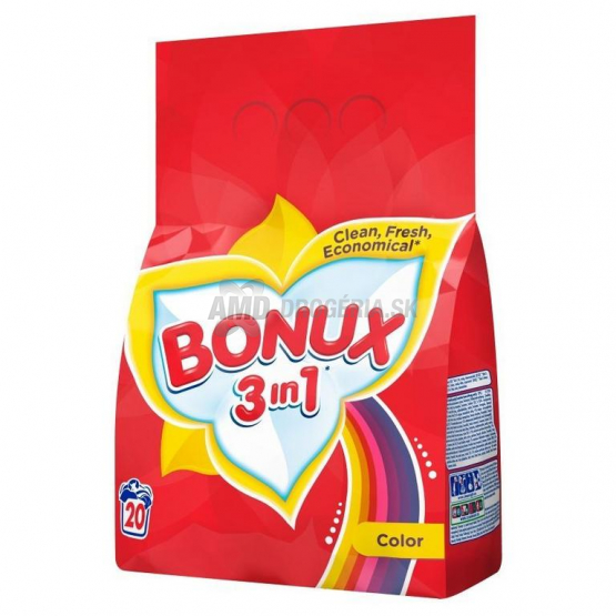 BONUX PRACÍ PRÁŠOK COLOR 20 PD