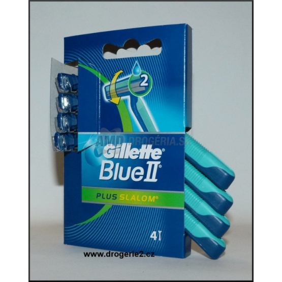 GILLETTE BLUE II PLUS SLALOM 4 KS