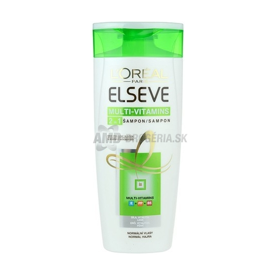 ELSEVE ŠAMPÓN 2 V 1 MULTIVITAMÍN 250 ML