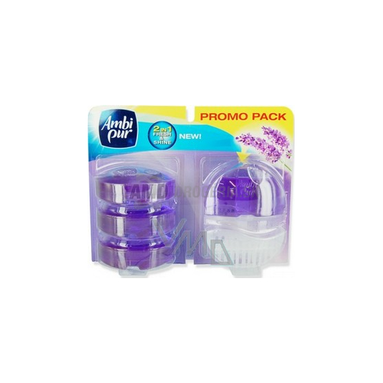 AMBI PUR WC BLOK LEVANDULA 3 X 55 ML + BLOK