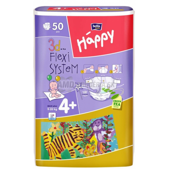 BELLA HAPPY MAXI PLUS 9-20 KG 50 KS