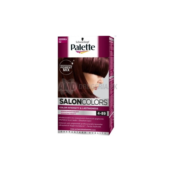 PALETTE SALON COLORS 4-89 MAHAGONOVO FIALOVÁ