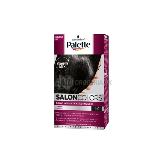 PALETTE SALON COLORS 1-0 ČIERNA