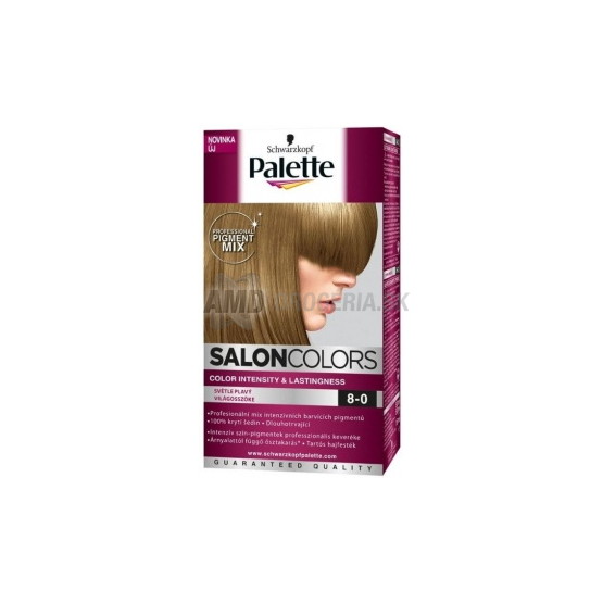 PALETTE SALON COLORS 8-0 SVETLO PLAVÁ
