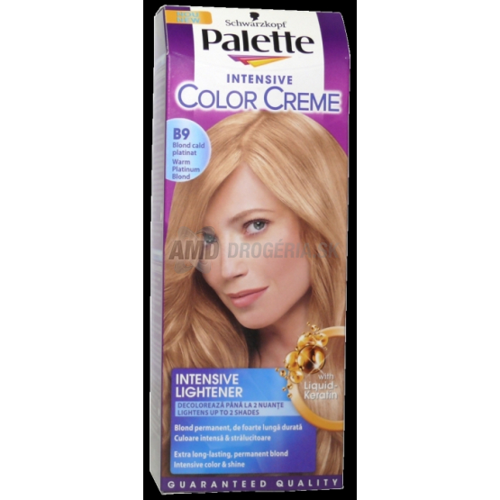 PALETTE COLOR CREME B9 TEPLÝ PLATINOVÝ BLOND