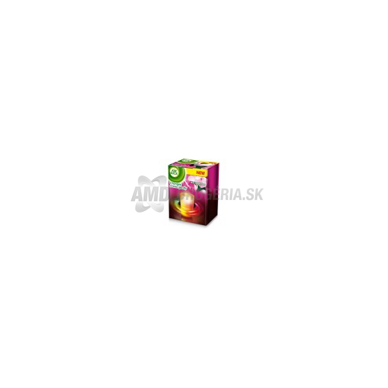 AIR WICK SVIECKA BLACK ČERVENÉ JABLKÁ 155 G