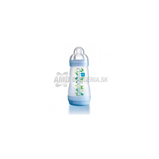 MAM FLAŠKA ANTI-COLIC SILIKONOVÝ CUMEĽ 260 ML