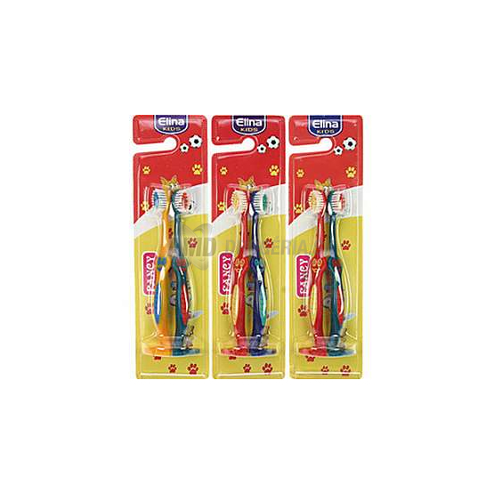 ELINA ZUBNÁ KEFKA DETSKÁ 2 KS