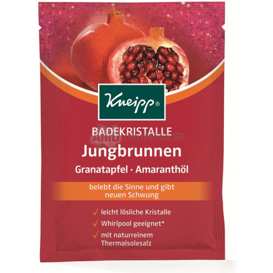 KNEIPP SOĽ DO KÚPEĽA GRANÁTOVÉ JABLKO 60 G