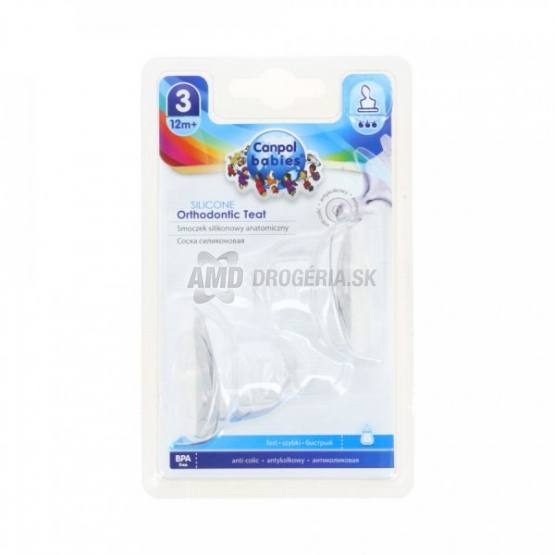 CANPOL BABIES SILIKÓNOVÝ CUMEL 2 KS