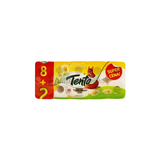 TENTO TOALETNÝ PAPIER KAMILKA 10 KS