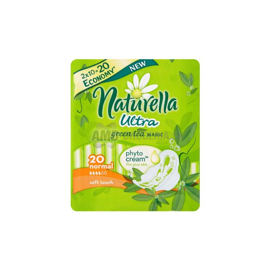 NATURELLA ULTRA NORMAL GREEN TEA 20 KS
