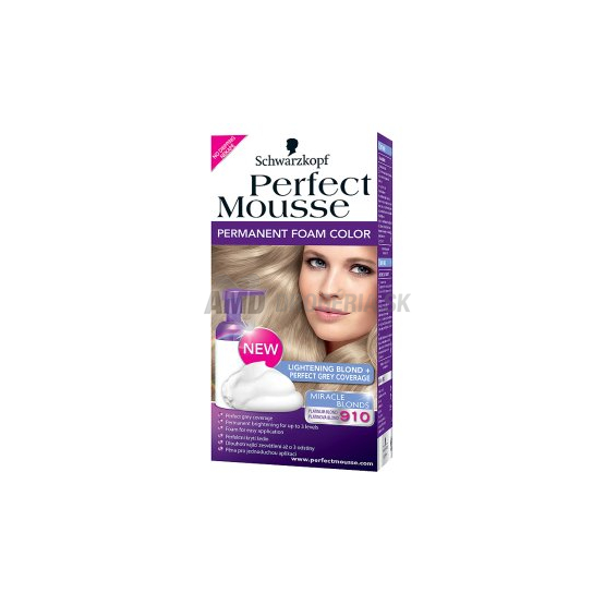 SCHWARZKOPF PERFECT MOUSSE COLOR 910