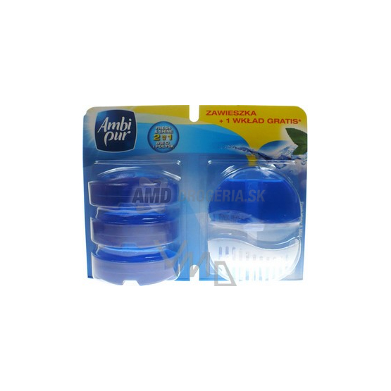 AMBI PUR WC BLOK MINT 3 X 55 ML + BLOK