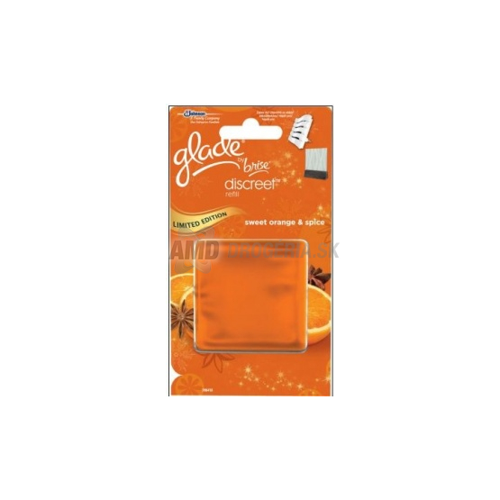 BRISE DISCREET ELEKTRICKÁ NÁHRADA POMARANČ KORENIE 12 G