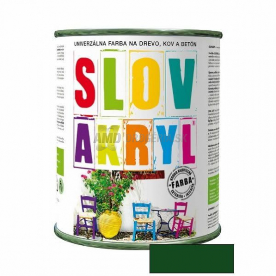 SLOVAKRYL 0530 ZELENÝ 0.75KG