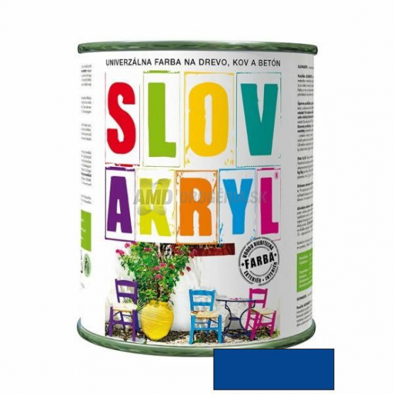 SLOVAKRYL 0440 MODRÝ 0.75KG