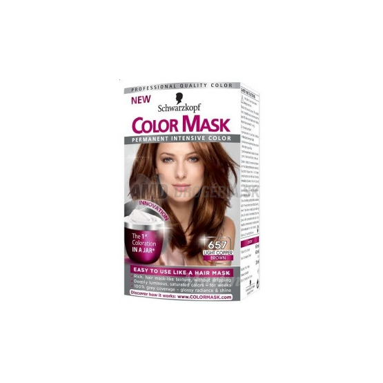 COLOR MASK 657 SVETLOMEDENO HNEDÝ