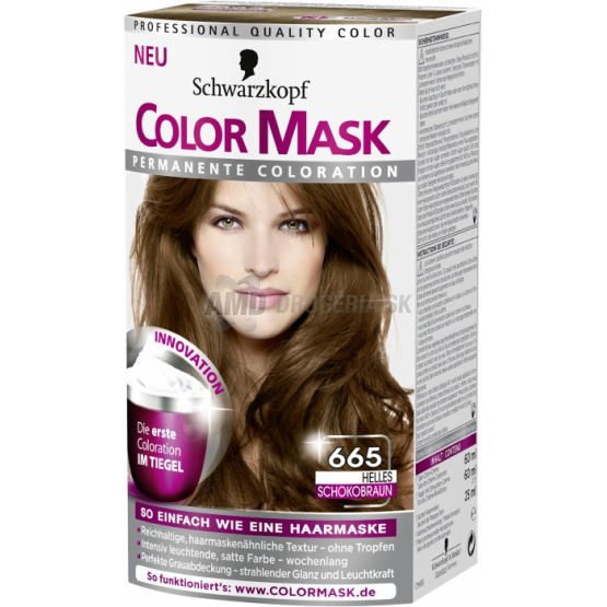 COLOR MASK 665 SVETLÝ ZLATOHNEDÝ