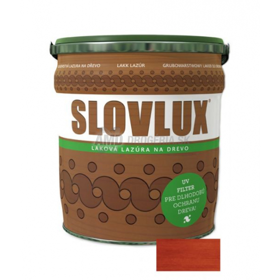 SLOVLUX LAKOVÁ LAZÚRA 0080 MAHAGÓN 0.7L
