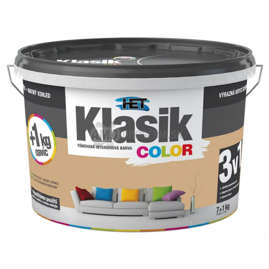 KLASIK COLOR HNEDÝ KARAMEL 7KG +1KG 0267