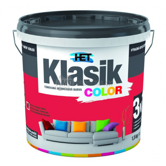 KLASIK COLOR ČERVENÝ 1.5KG 0847