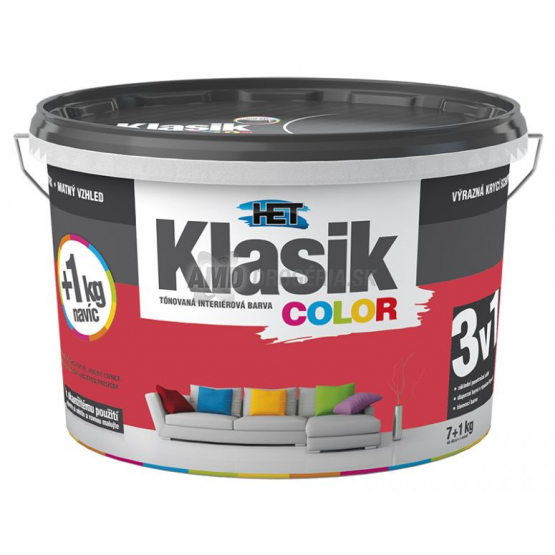 KLASIK COLOR ČERVENÝ 7 + 1 KG 0847