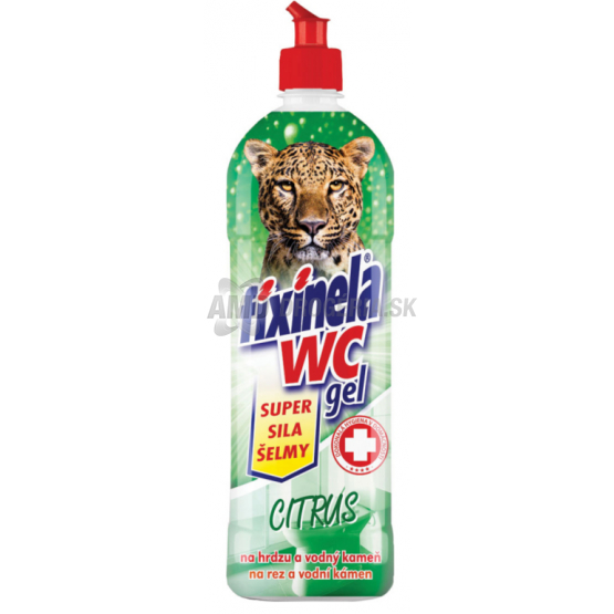 FIXINELA WC GÉL CITRUS 750 ML
