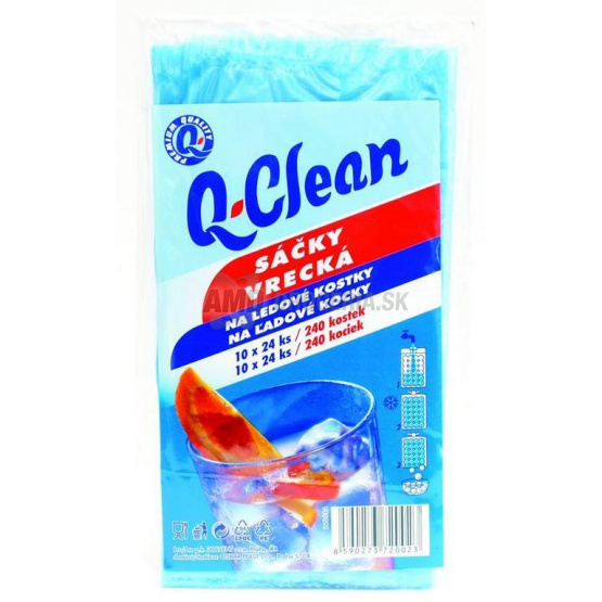 Q-CLEAN SÁČKY NA ĽAD 24 KOCIEK