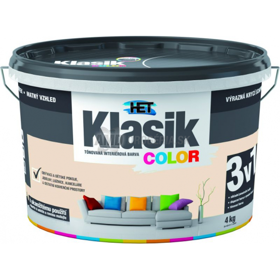 KLASIK COLOR BÉŽOVÝ 4KG