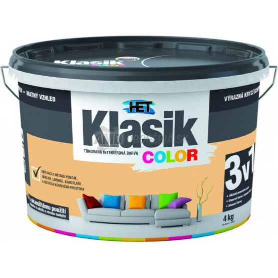 KLASIK COLOR ŽLTOORANŽOVÝ 4KG