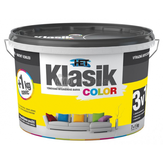 KLASIK COLOR ŽLTY SÝTY 7 + 1 KG 0618