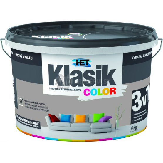 KLASIK COLOR SIVÝ 4KG 0147