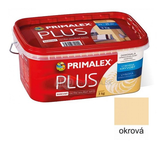 PRIMALEX PLUS OKROVÝ 3 KG