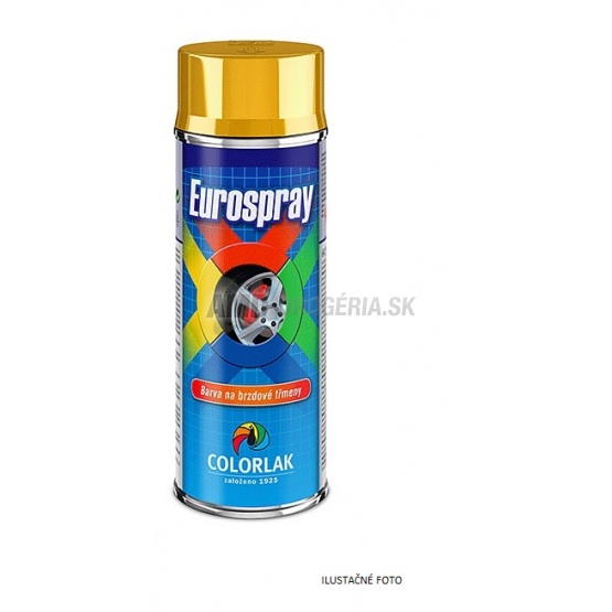 EUROSPRAY NA BRZDOVÉ PRASIATKA ČERVENÝ 150ML