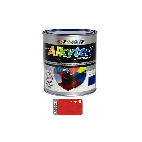 ALKYTON RAL3020 DOPRAVNÁ ČERVENÁ HLADKÁ 750ML