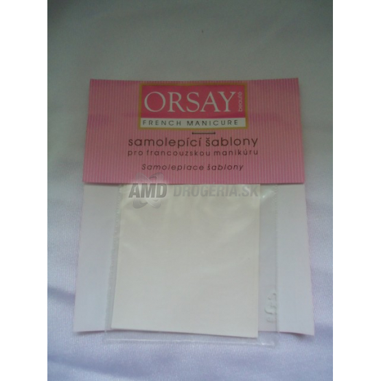 ŠABLÓNA NA FRANCÚZSKU MANIKÚRU SAMOLEPIACA
