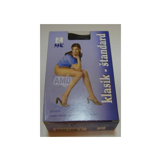 SILONKY KLASIK HNEDE,ČIERNE 1KS