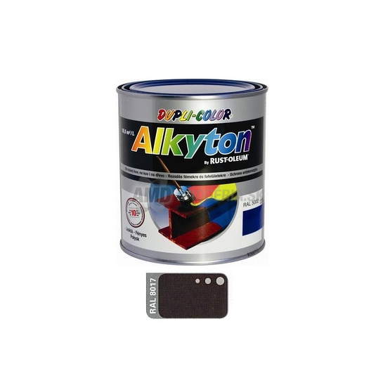 ALKYTON RAL8017 TMAVO HNEDÁ LESKLÁ750+250ML