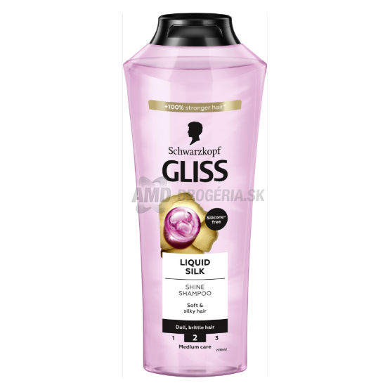 GLISS KUR ŠAMPÓN SILK GLOSS 400 ML