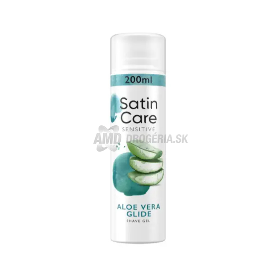 GILLETTE SATIN CARE GÉL NA HOLENIE ALOE VERA 200 ML