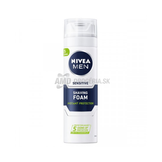 NIVEA PENA NA HOLENIE SENSITIVE 200 ML