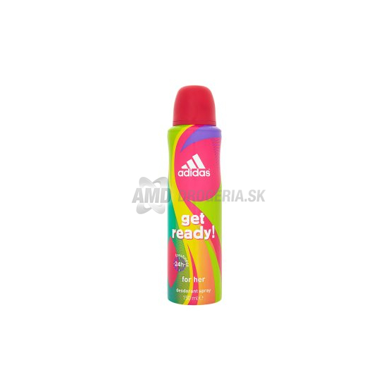 ADIDAS DEODORANT GET READY WOMAN 150ML